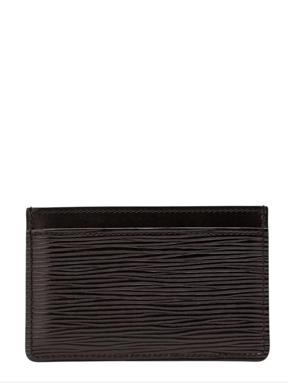 Brand NEW! LV Louis Vuitton Neo Card Holder Case Compact Epi Leather Black W/COA